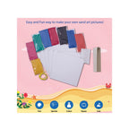 Seasons sand art kit for kids