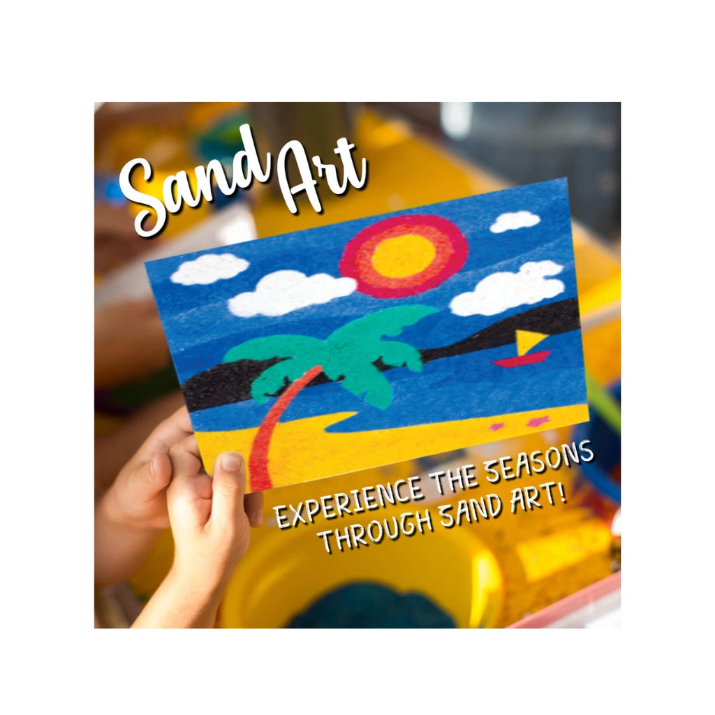 Seasons sand art kit for kids