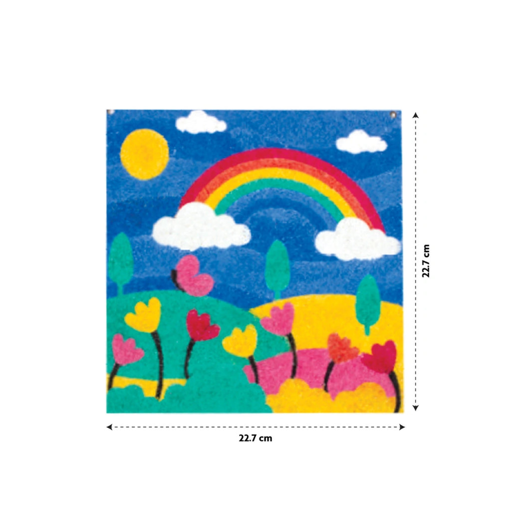 Seasons sand art kit for kids