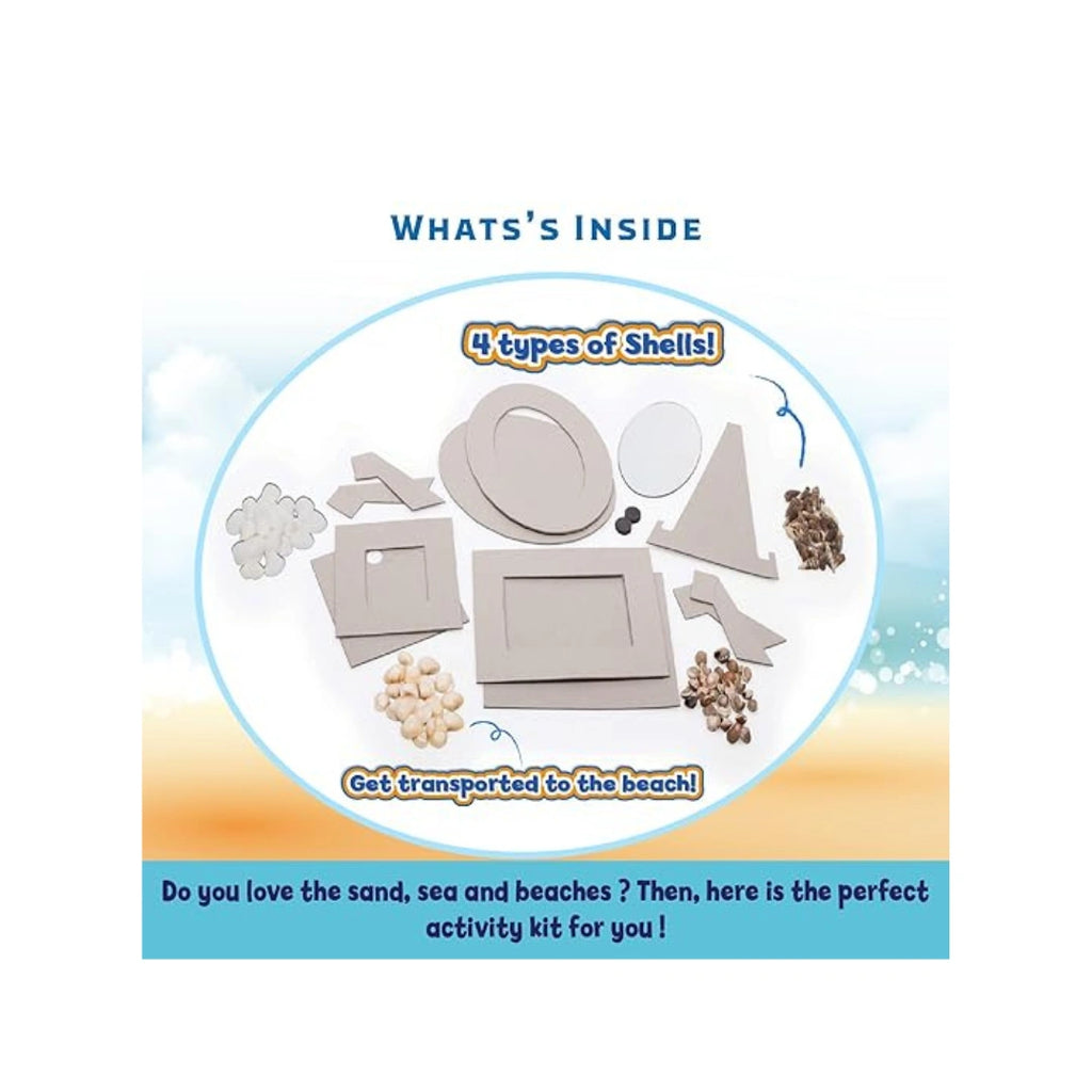 DIY shell craft kit for kids
