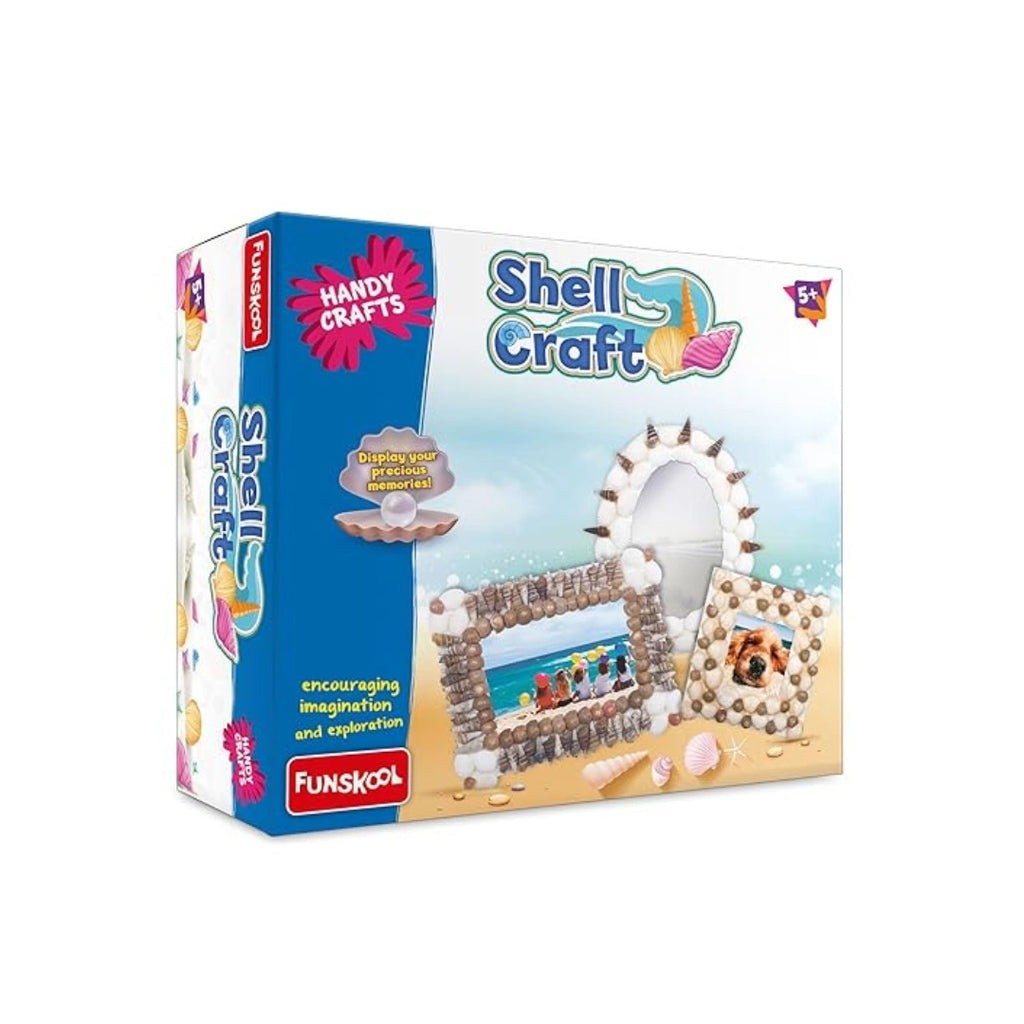 DIY shell craft kit for kids