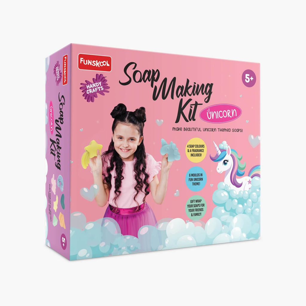 Unicorn soap making kit for kids