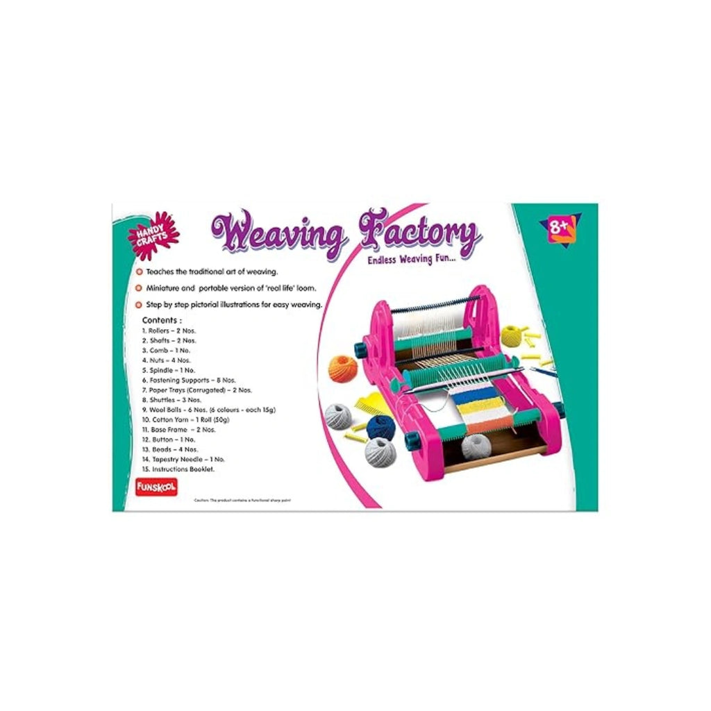 Kids weaving DIY craft kit