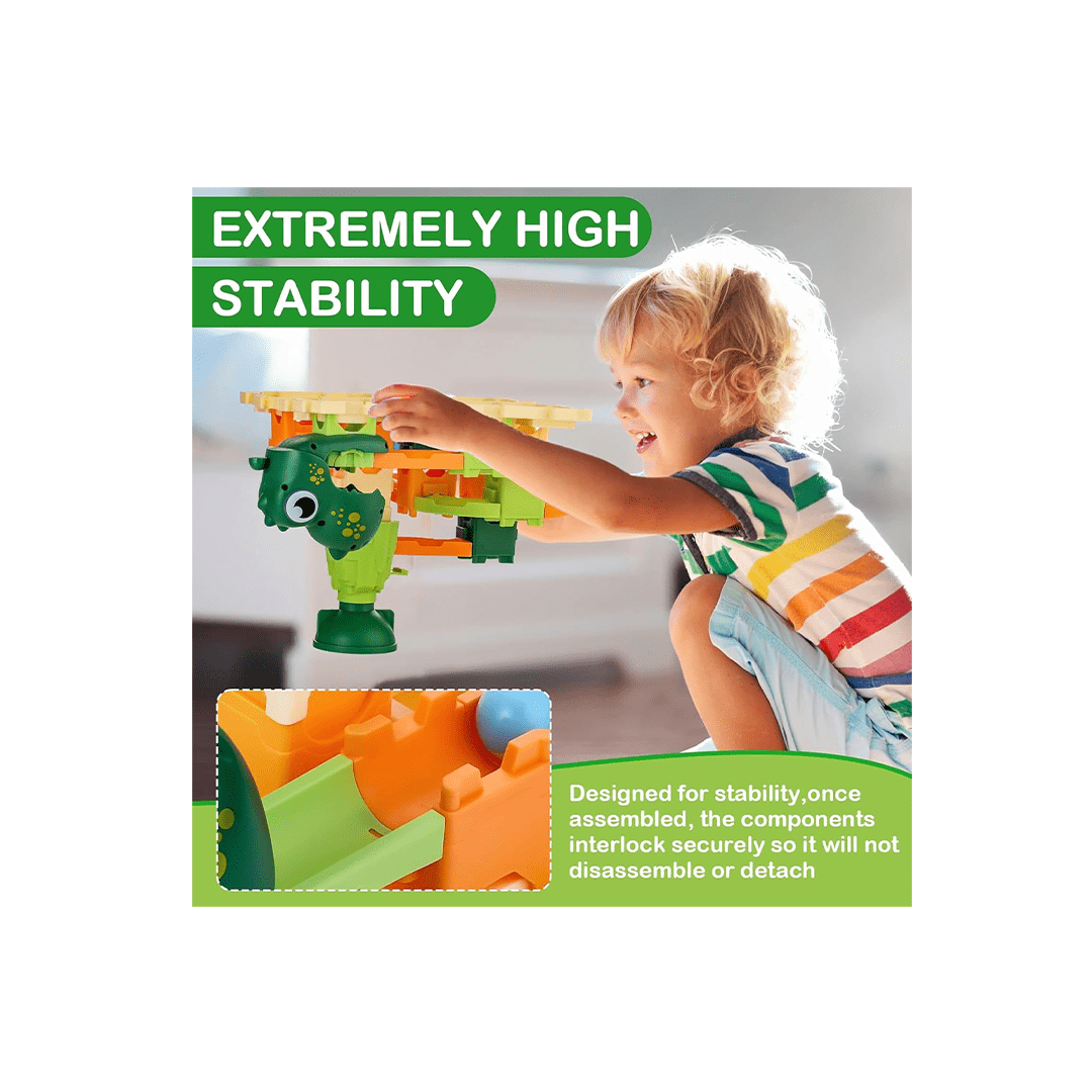 Baan Toys Toys Baan Toys Ball Dash Track Block Track for Kids DIY Building Blocks Assembled Track For Kids (3 Years+)