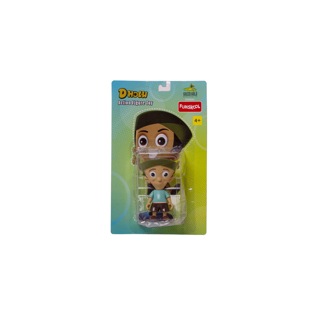 Funskool Toys Funskool Chhota Bheem Dholu Action Figure (4 Years+)