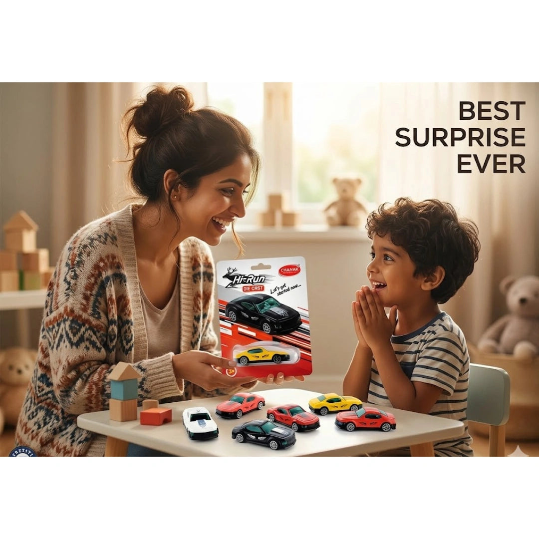 Mini die-cast racing car toy