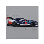 Diecast metal toy car with pull-back action
