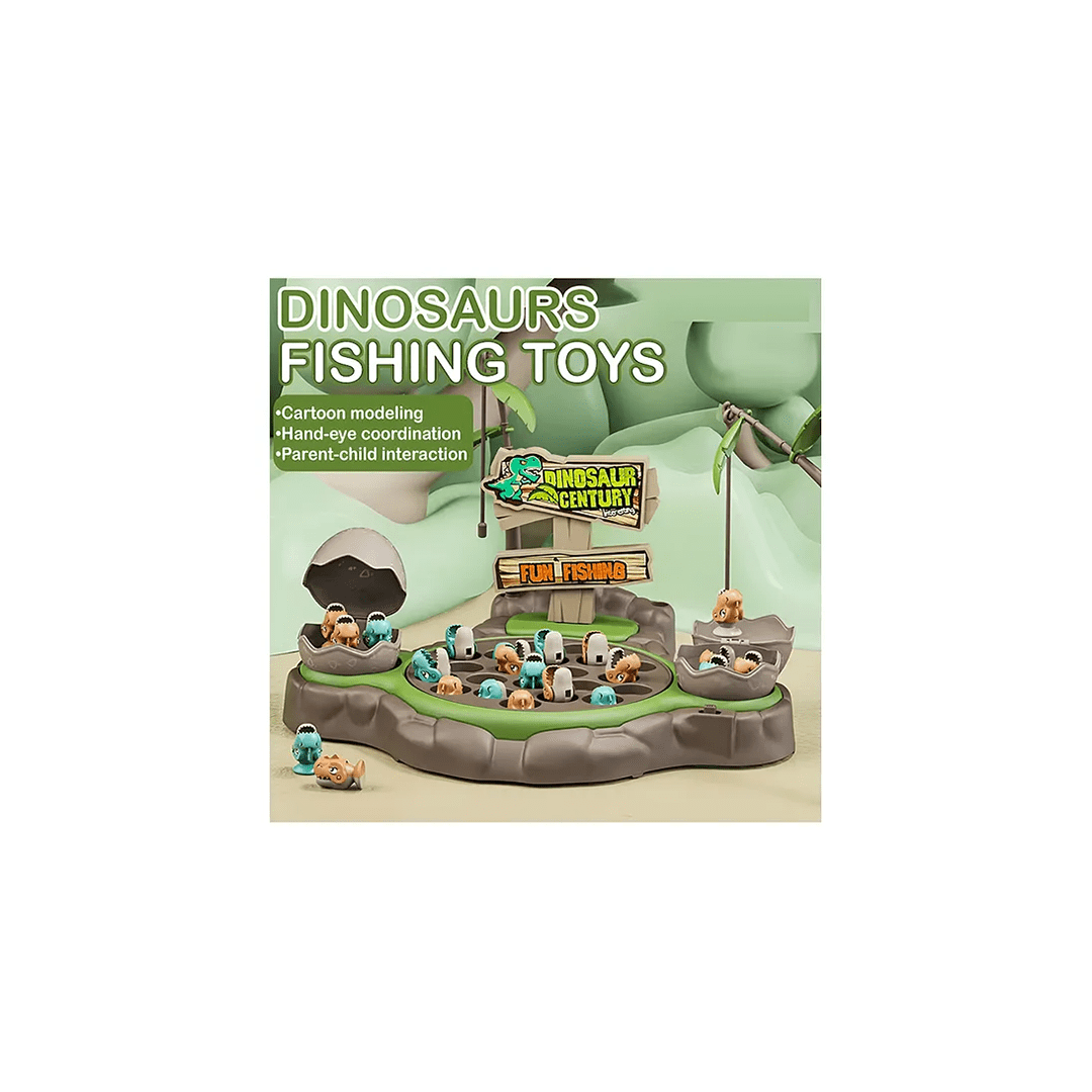 Baan Toys Toys Baan Toys Dinosaur Fishing Game for Kids (3 Years+)