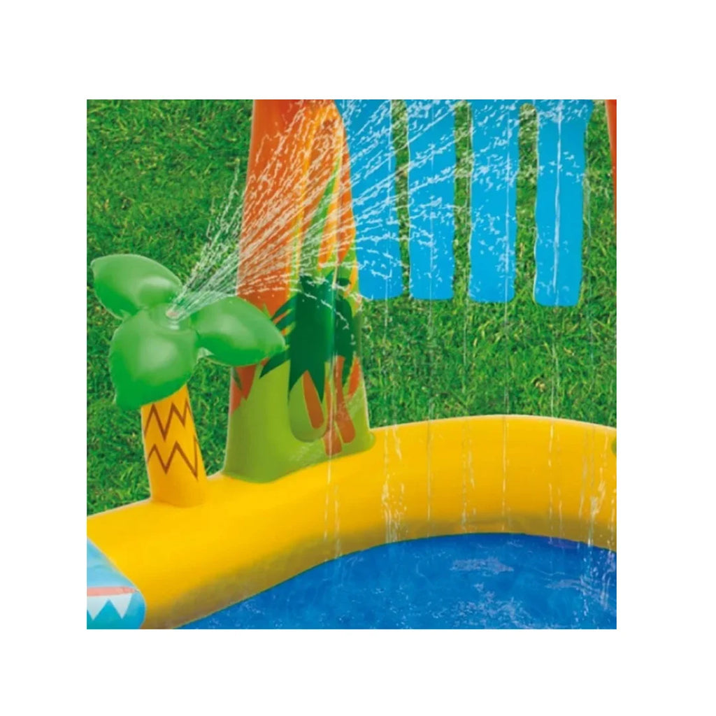 Intex Dinosaur Spray Water Play Center with Inflatable Swimming Pool