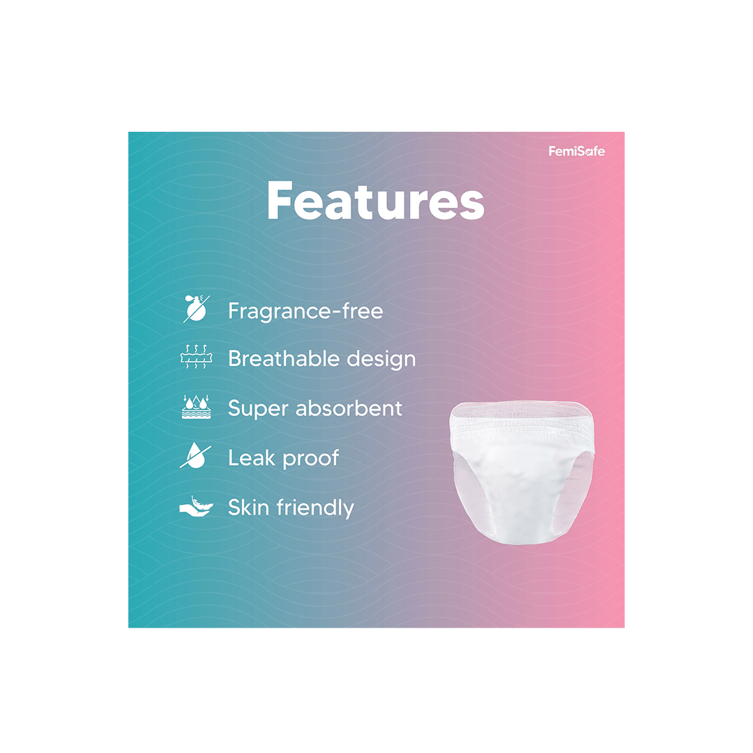 Femisafe Personal Care FemiSafe Disposable Period Panties (Pack of 5)