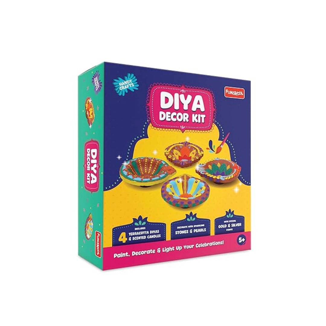 Diya decor craft kit for kids
