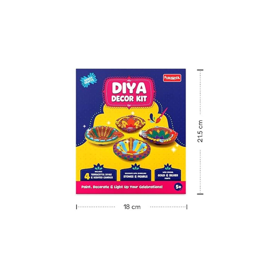 Diya decor craft kit for kids