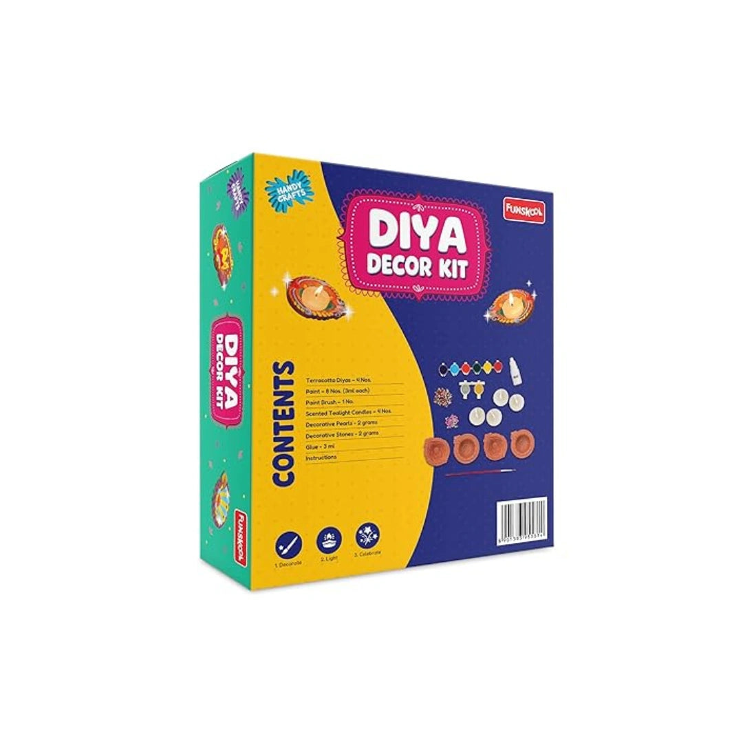 Diya decor craft kit for kids