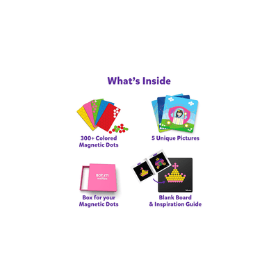 Skillmatics Toys Skillmatics Dot It with Magnets - Unicorns & Princesses | Repeatable Magnetic Art Activity (ages 3-7)