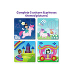 Dot It with Magnets Unicorns & Princesses for Children,To Improve Creativity,Focus,Fine Motor Skills,Coordination (3 Years+)