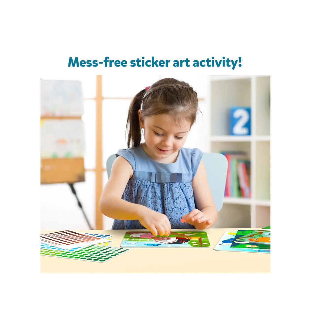 Animals dinosaurs sticker art kit