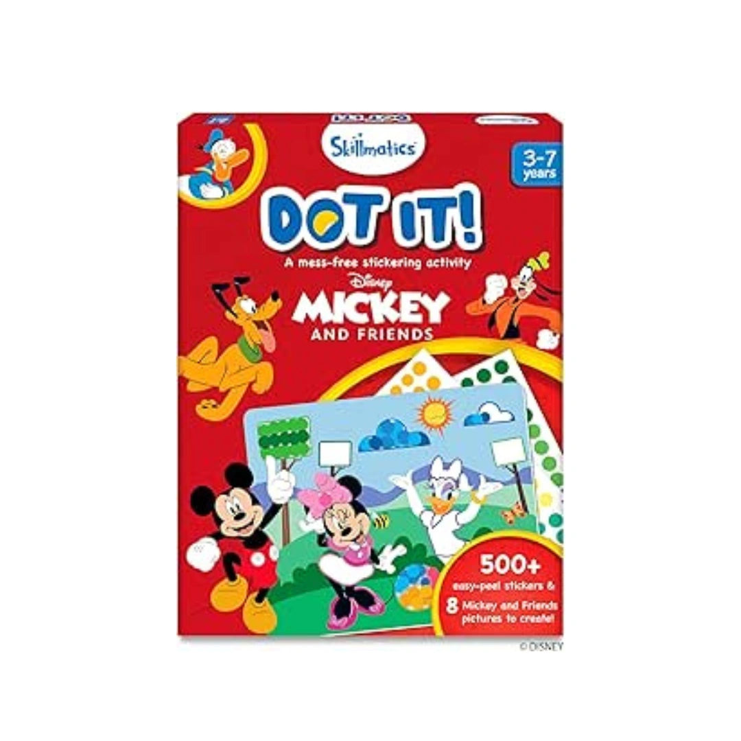 Disney Mickey sticker art kit for kids with 500+ stickers.