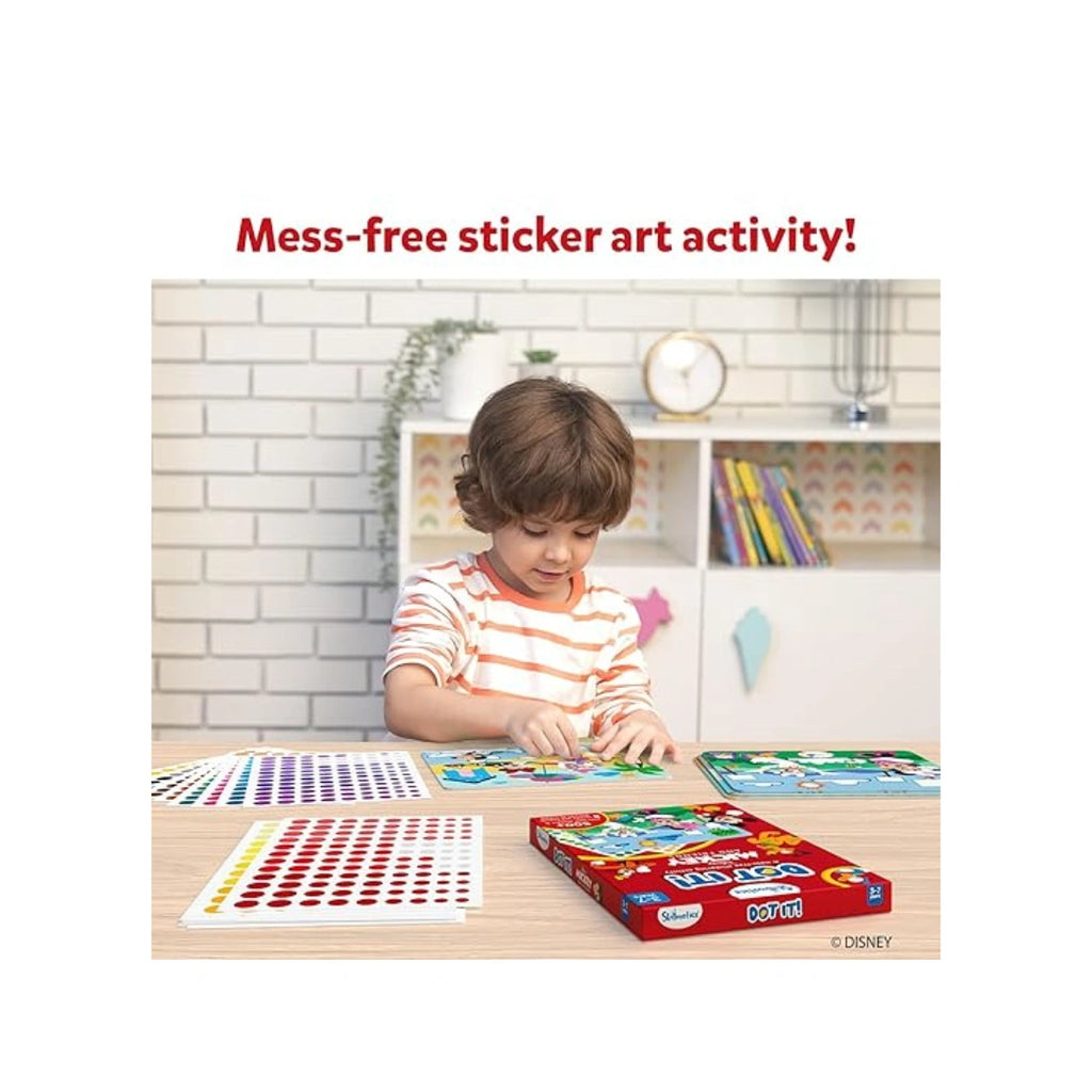 Disney Mickey sticker art kit for kids with 500+ stickers.