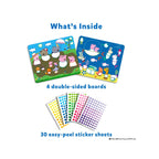 Peppa Pig sticker art activity kit for kids.