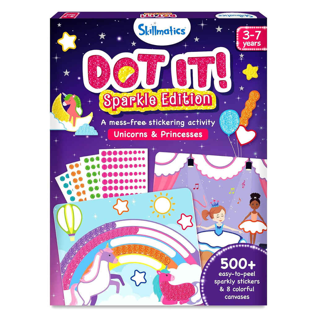 Unicorn princess sticker art kit
