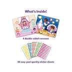 Unicorn princess sticker art kit