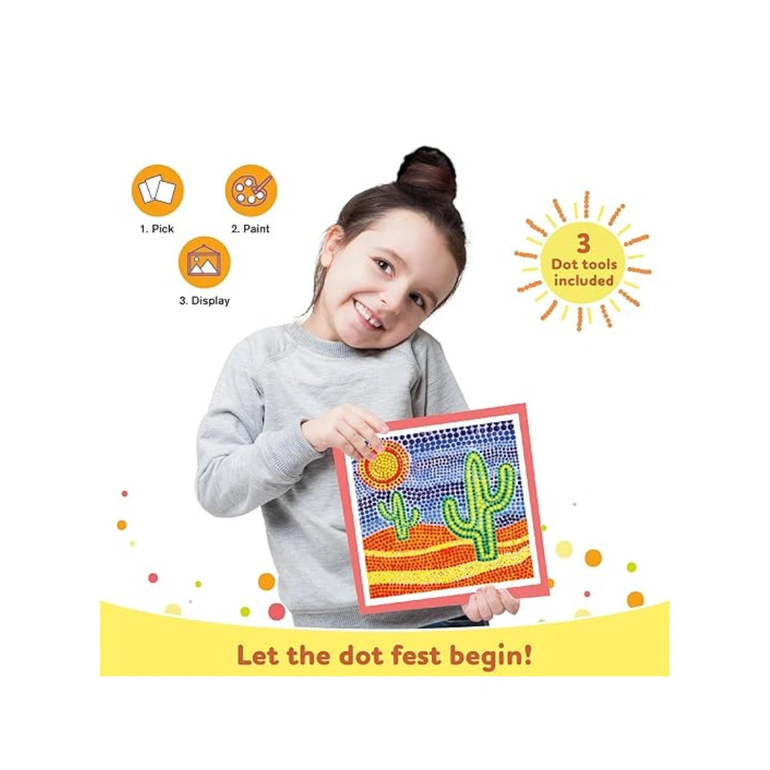 Dot painting craft kit for kids