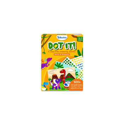 Skillmatics Toys Skillmatics Dot it! - World of Dinosaurs | No mess sticker art (ages 3-7)