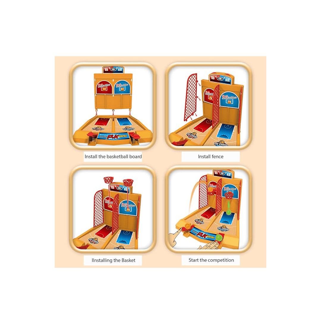 Baan Toys Toys Baan Toys Mini Finger Double Basketball Game Toy Indoor Sports for Parent Child Toy (3 Years+)