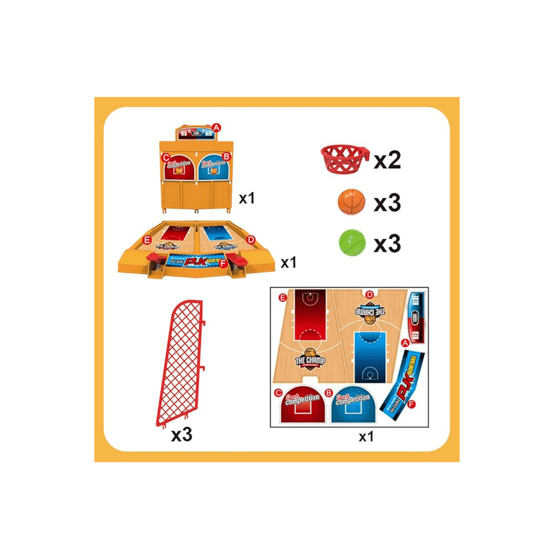 Baan Toys Toys Baan Toys Mini Finger Double Basketball Game Toy Indoor Sports for Parent Child Toy (3 Years+)