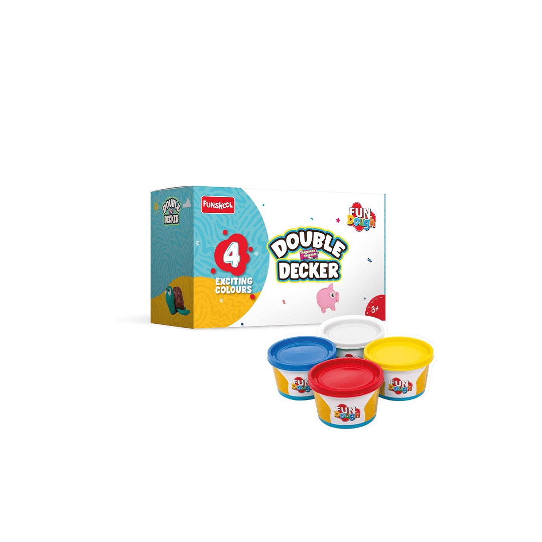 Funskool Craft Kit Funskool Fun Dough Double Decker (3 Years+)