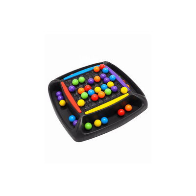 Baan Toys Toys Baan Toys Double Trouble Rainbow Ball Game, 49 Pieces For Kids (5 Years+)