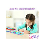 No-Mess Creative Sticker Activity Set with Fashion & Dress-Up Art Fun for Kids