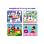 No-Mess Creative Sticker Activity Set with Fashion & Dress-Up Art Fun for Kids