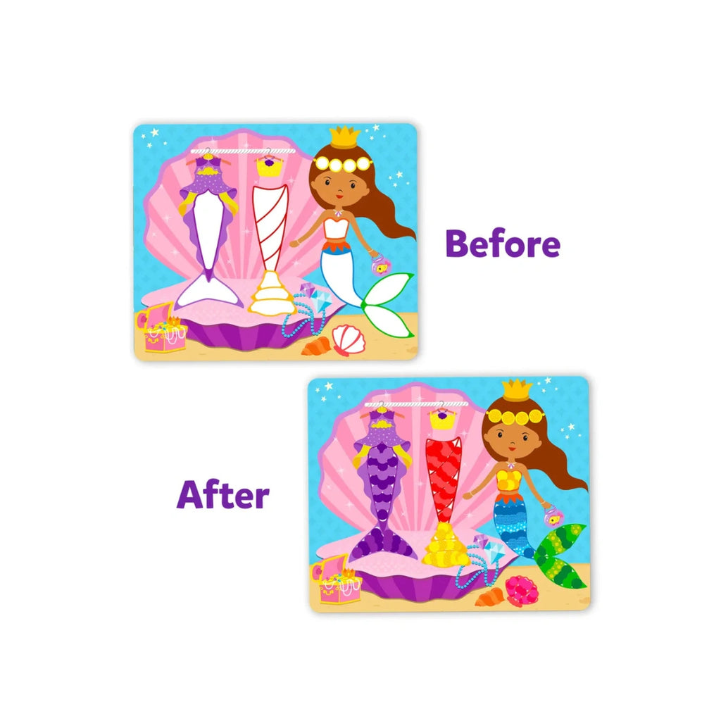 No-Mess Creative Sticker Activity Set with Fashion & Dress-Up Art Fun for Kids