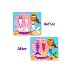 No-Mess Creative Sticker Activity Set with Fashion & Dress-Up Art Fun for Kids