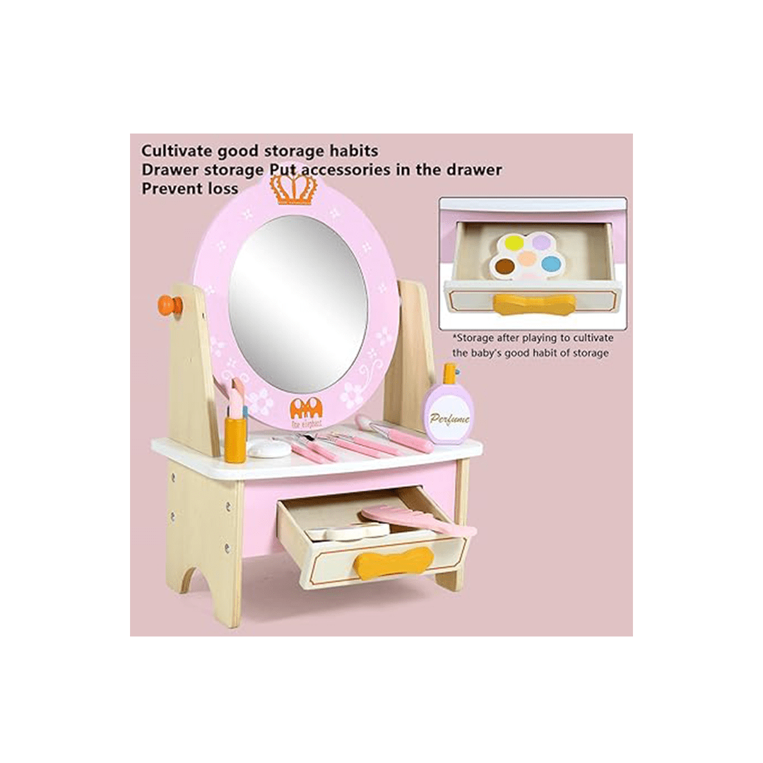 Extrokids Toys Extrokids Wooden Dressing Table Toy Medium (3 Years+)