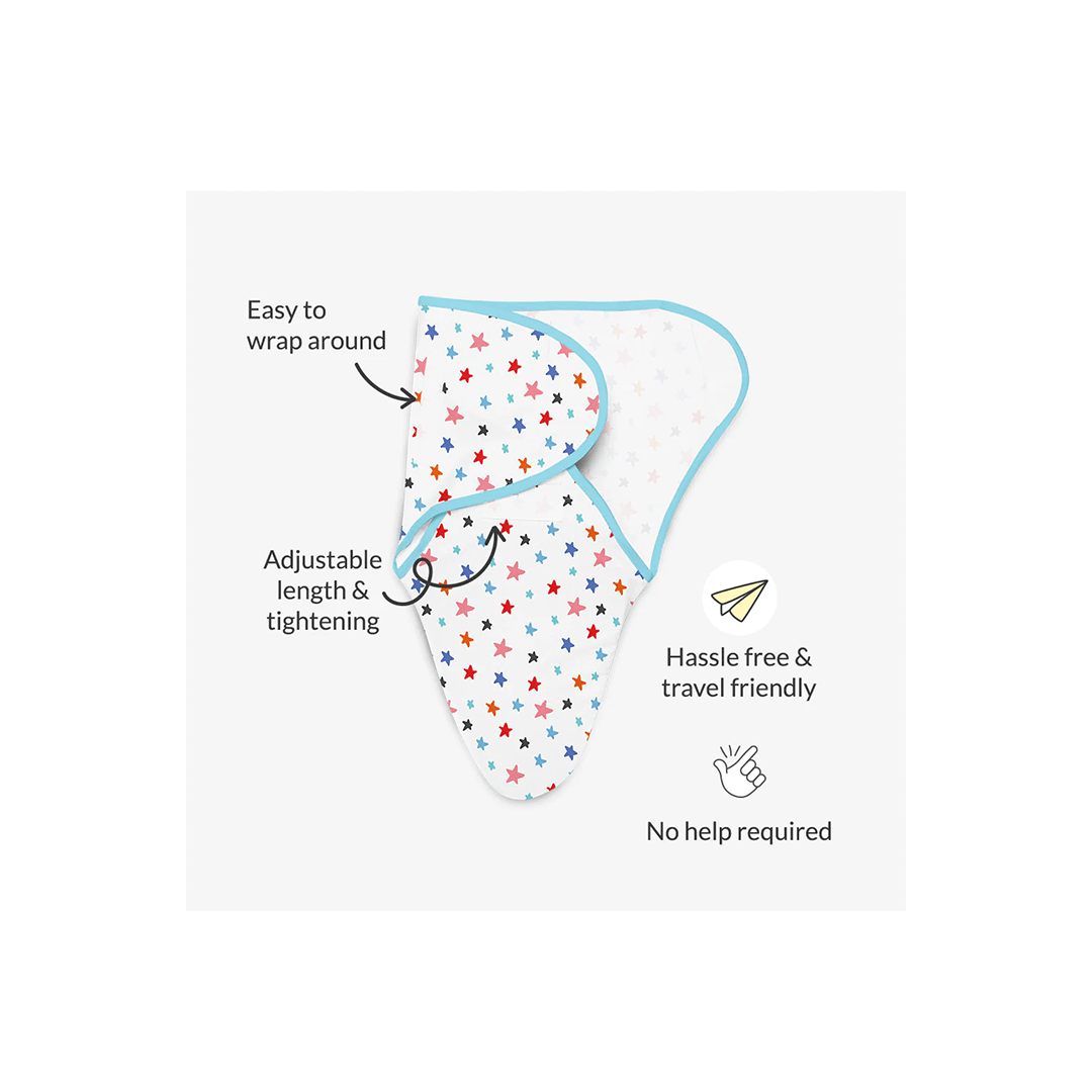 SuperBottoms Clothing SuperBottoms Dry Feel Swaddle Wrap (0- 6 Months)