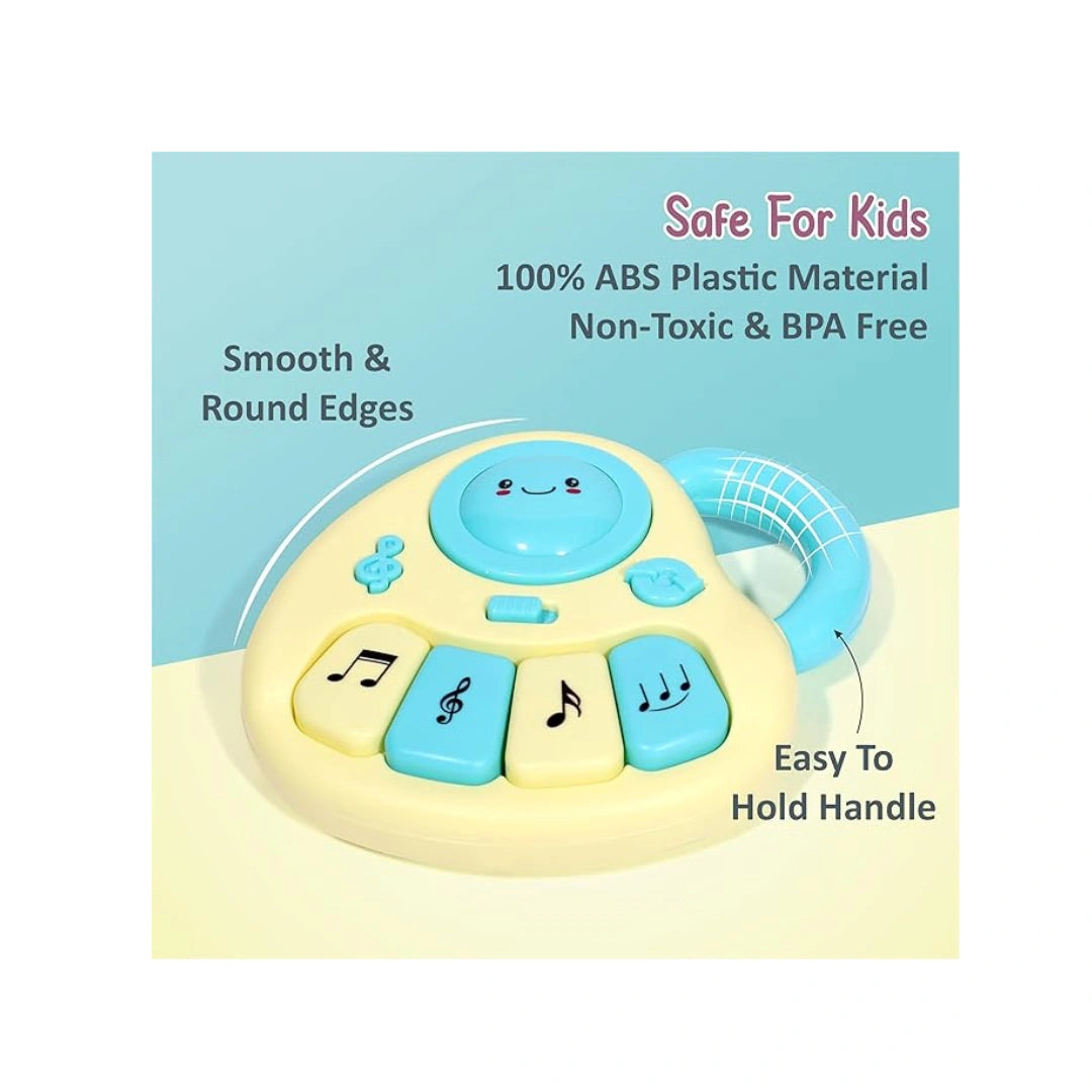 Baby piano toy with lights music