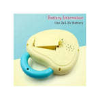 Baby piano toy with lights music
