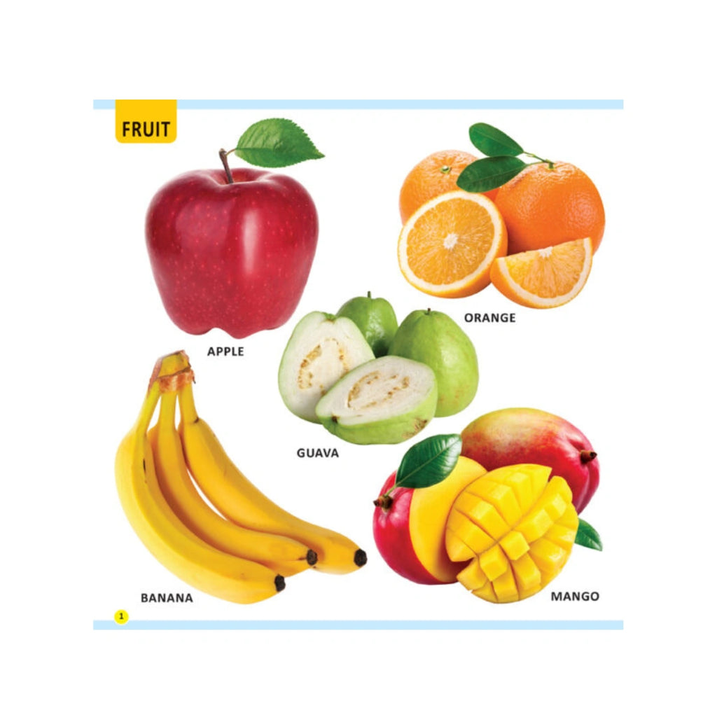 Baby’s First Food Learning Book