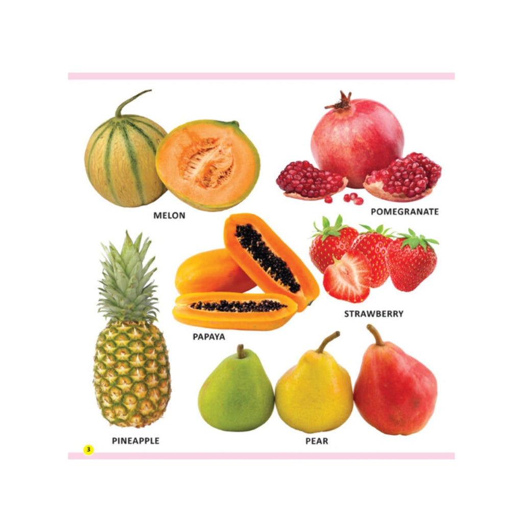 Baby’s First Food Learning Book