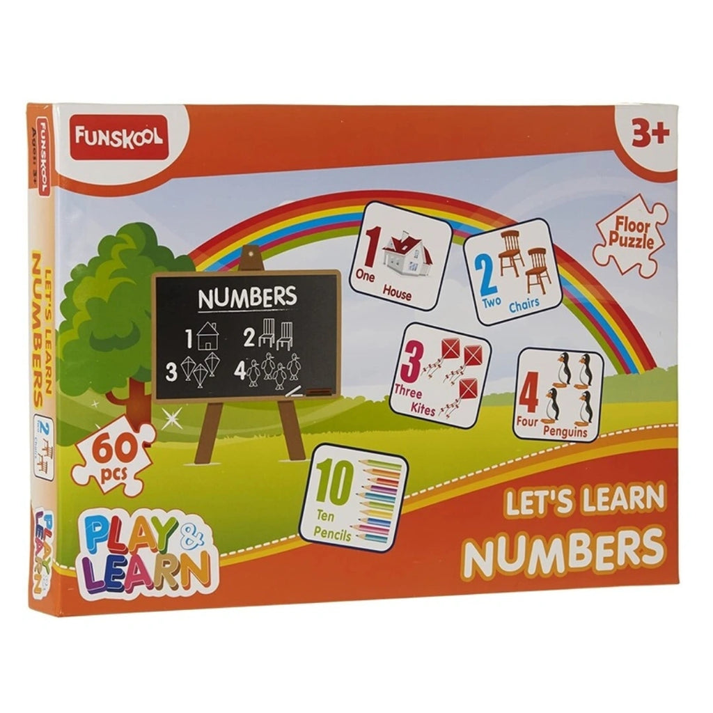 Educational Counting & Number Recognition Flash Cards