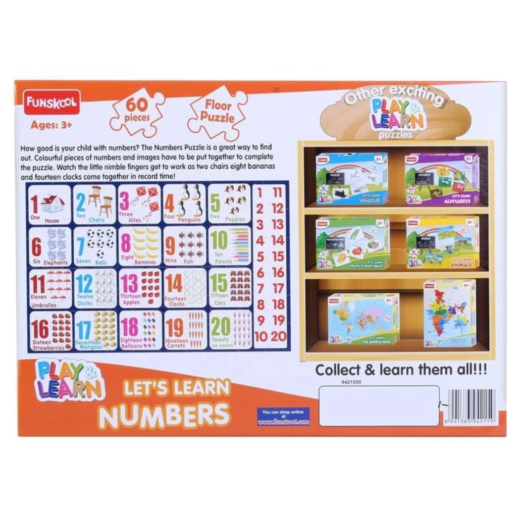 Educational Counting & Number Recognition Flash Cards