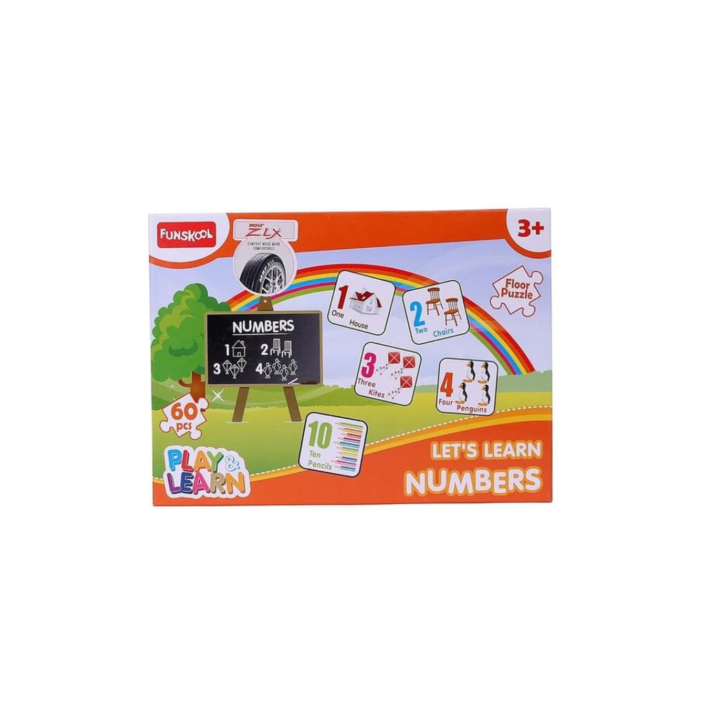 Educational Counting & Number Recognition Flash Cards