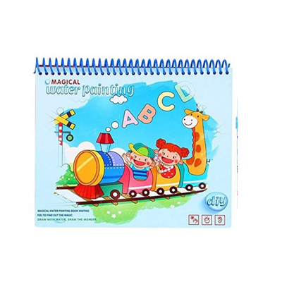 Educational Reusable Magical Water Coloring Book for kids