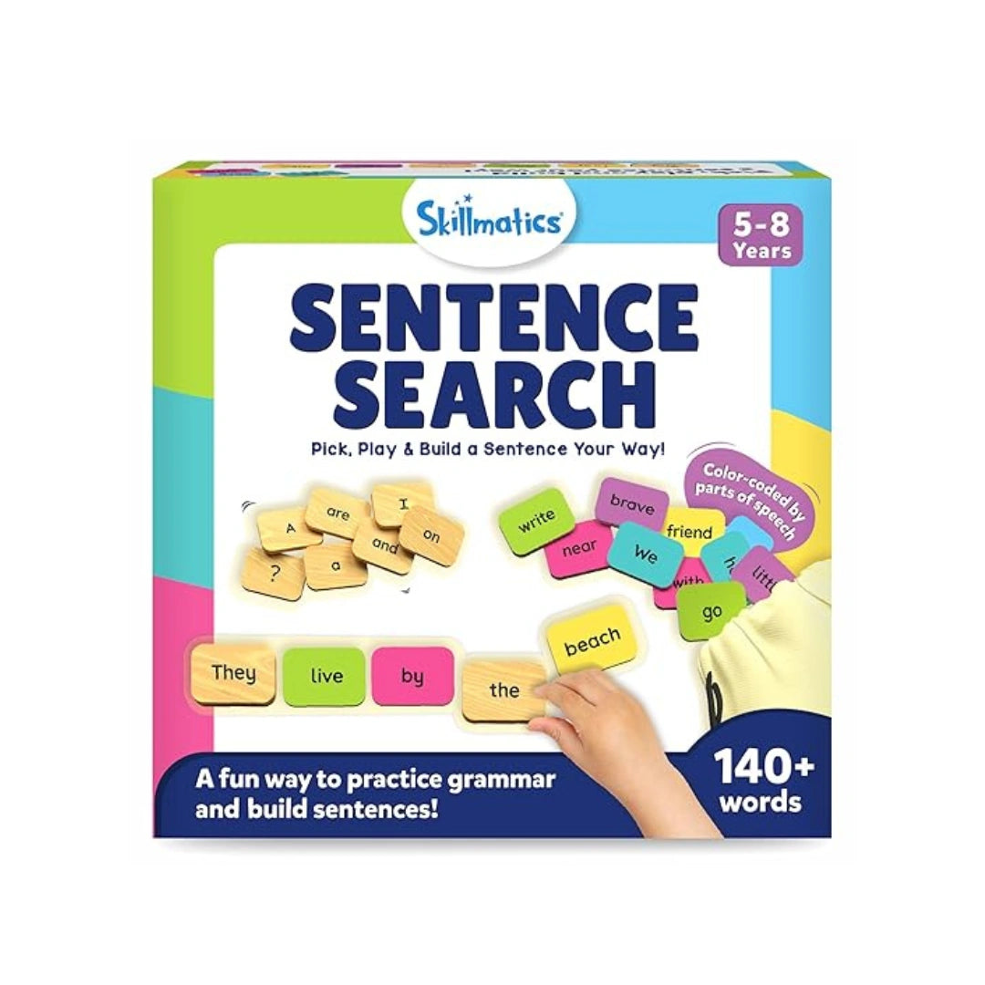 Sentence Search educational word game for kids.