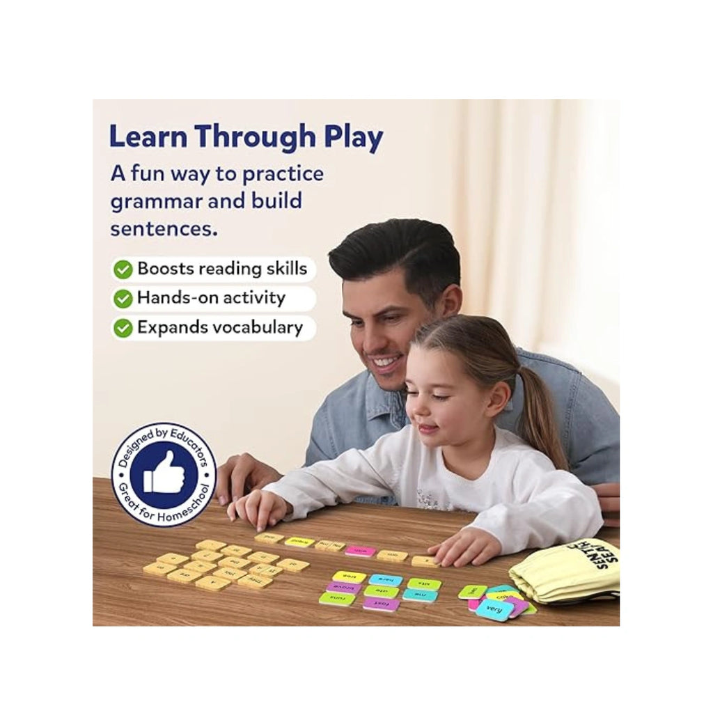 Sentence Search educational word game for kids.