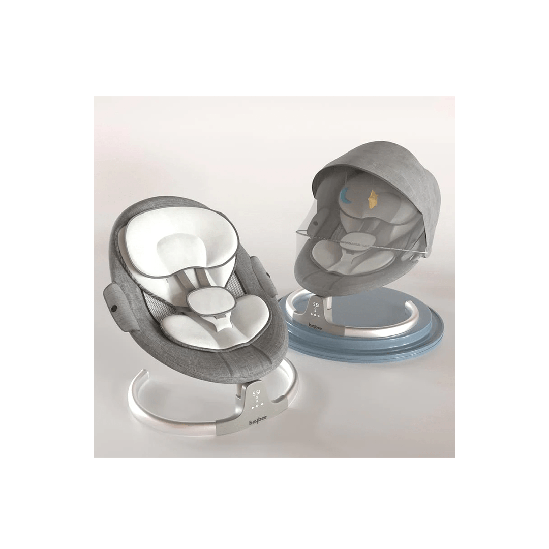 Baybee Other Gears Baybee Lullabies Automatic Electric Baby Swing Cradle with Adjustable Swing Speed, Recline and Bluetooth