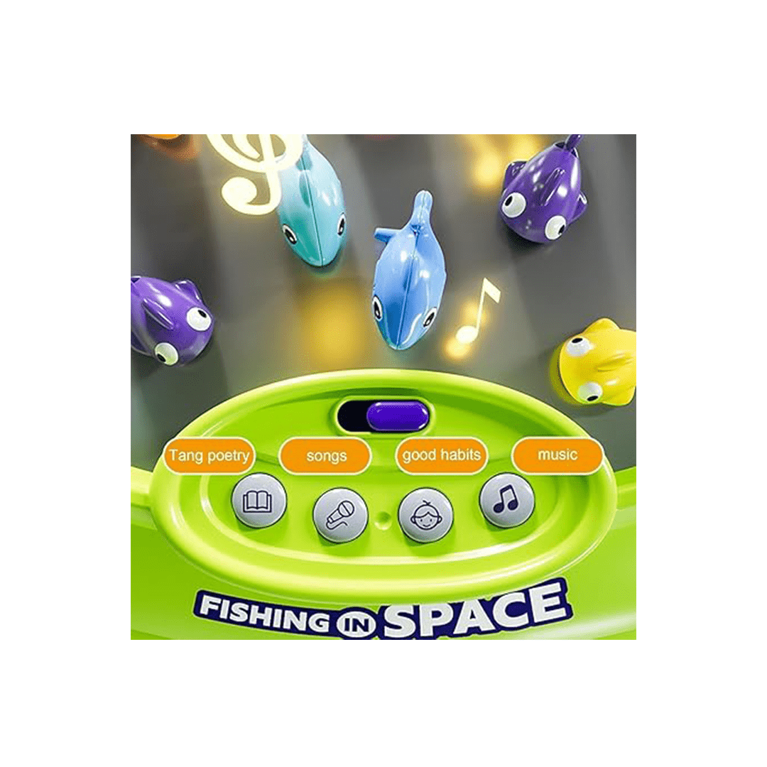 Baan Toys Toys Baan Toys Electric Space Fishing Toy For Kids (3 Years+)