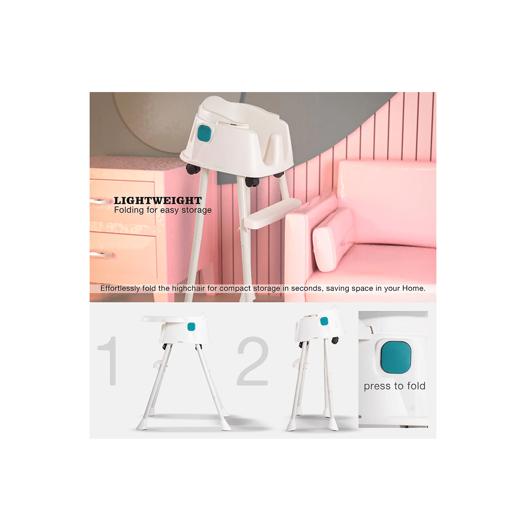 Baybee Other Gears Baybee EvolveEats 4 in 1 Convertible High Chair for Kids with Adjustable Comfortable Seat